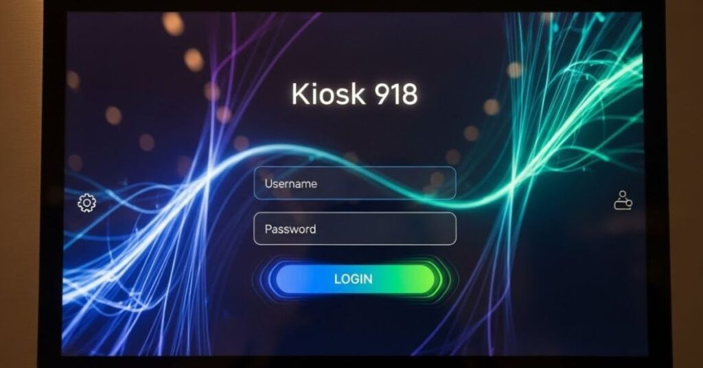 Kiosk 918 Login